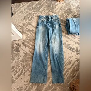 Zara Light Blue Denim Jeans